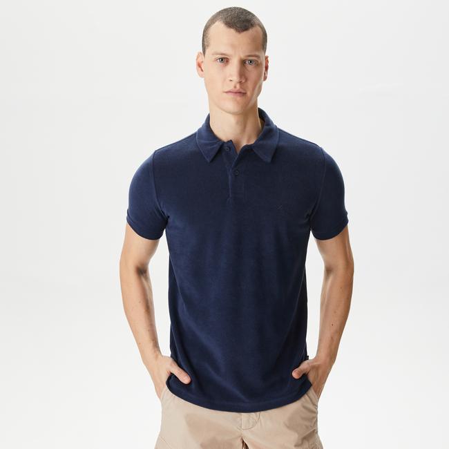  Nautica Erkek Lacivert Classic Fit Kısa Kollu Polo