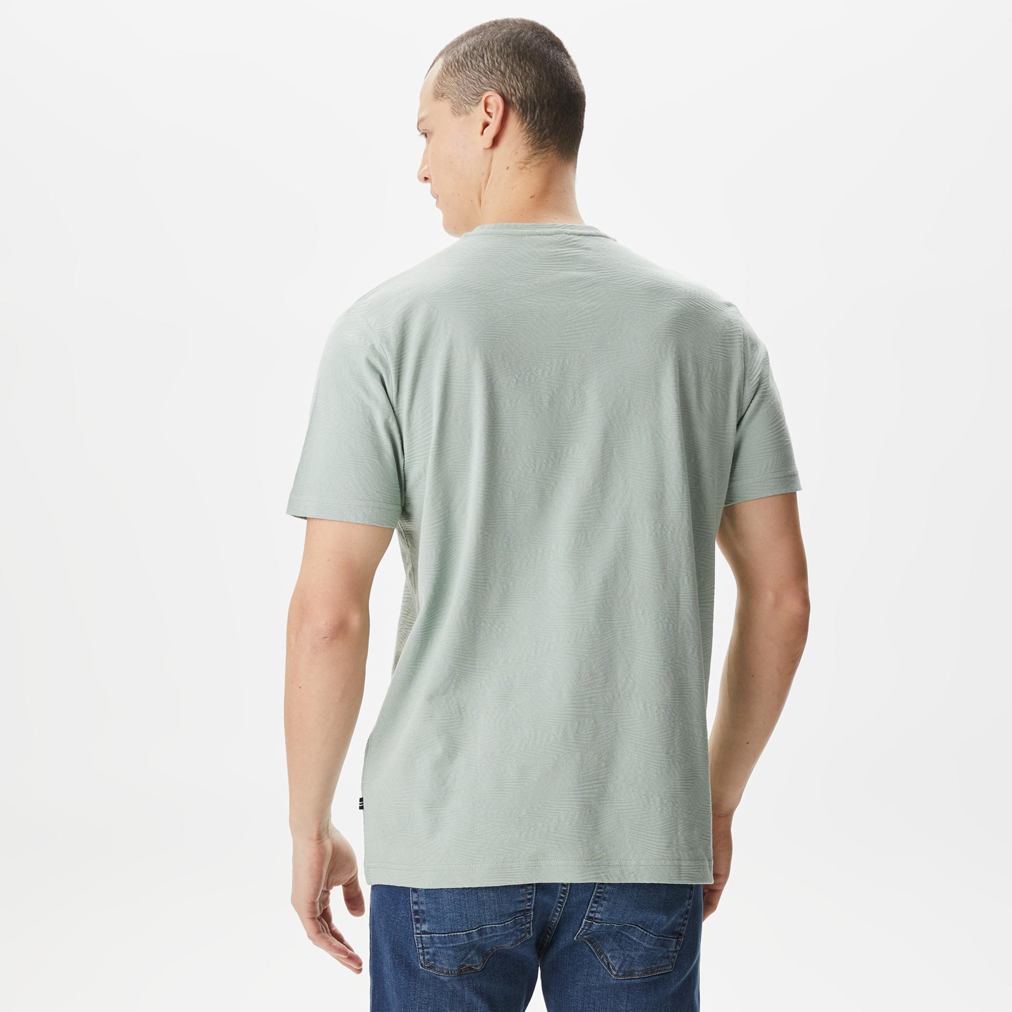 Nautica Erkek Yeşil Standart Fit T-Shirt