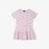 Nautica Kız Çocuk Pembe Kısa Kollu Baskılı Elbise