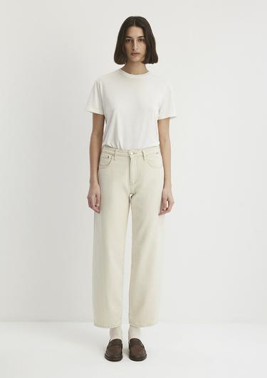  Mavi Leila Mavi Premium Krem Jean Pantolon 1010600-87058