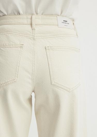  Mavi Leila Mavi Premium Krem Jean Pantolon 1010600-87058