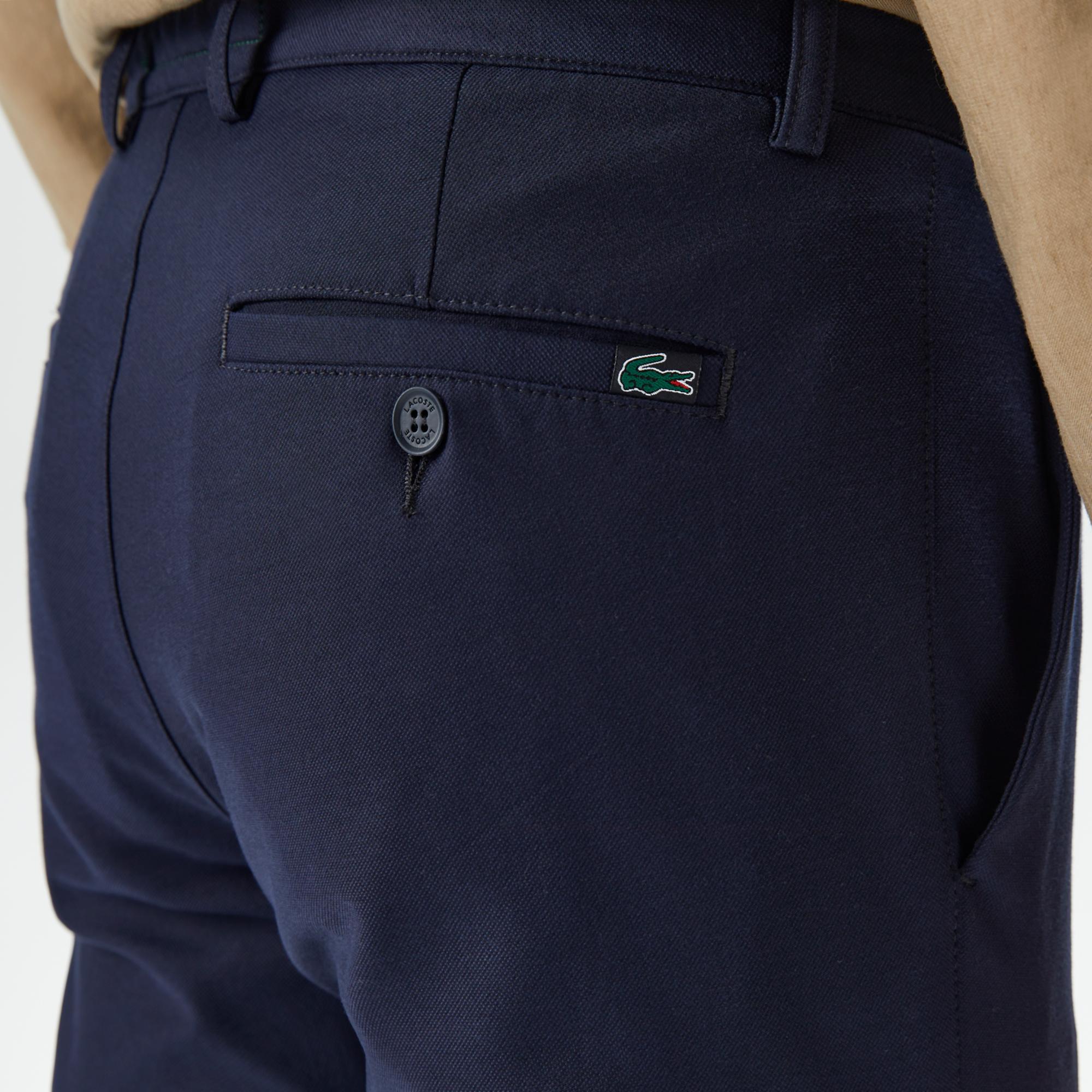 Erkek Slim Fit Lacivert Pantolon