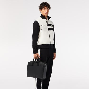  Lacoste Erkek Siyah Laptop Çantası