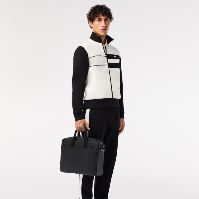  Lacoste Erkek Siyah Laptop Çantası