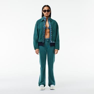  Unisex Regular Fit Fermuarlı Desenli Renkli Sweatshirt