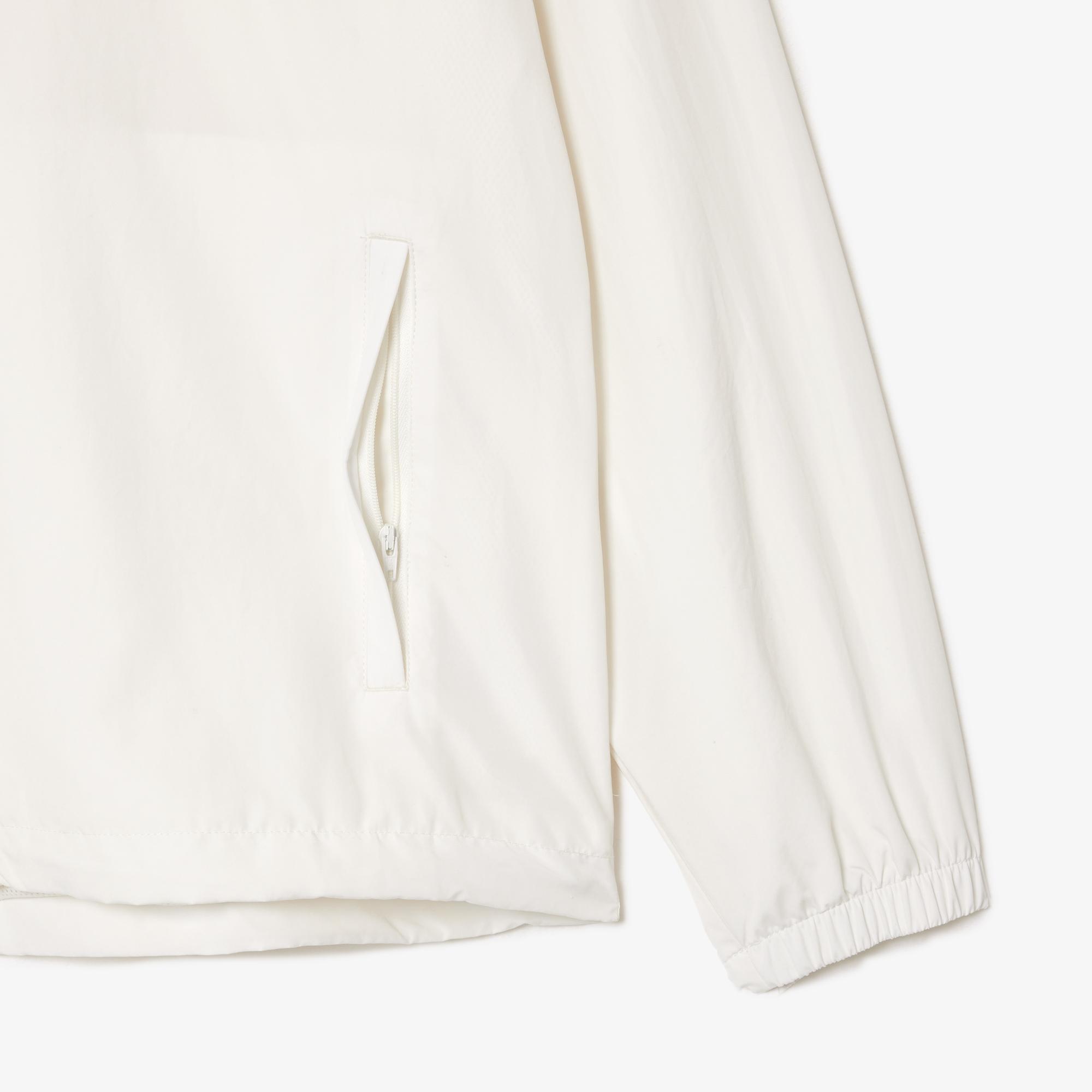 Erkek Dik Yaka Beyaz Ceket