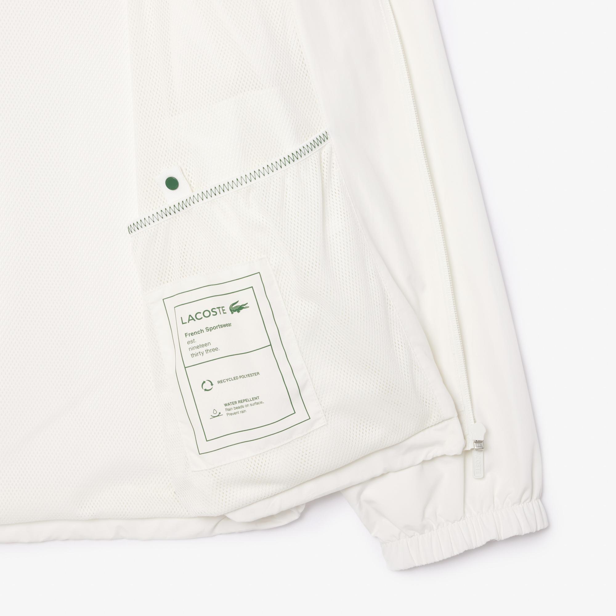 Erkek Dik Yaka Beyaz Ceket