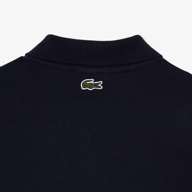  Lacoste Unisex Regular Fit Baskılı Lacivert Polo