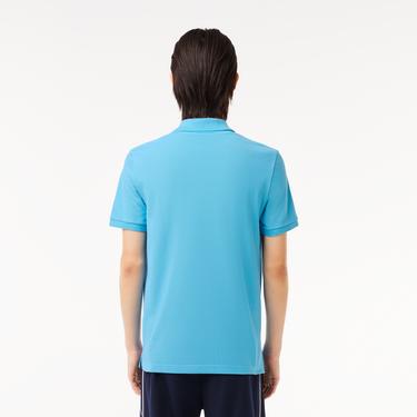  L.12.12 Erkek Slim Fit Mavi Polo