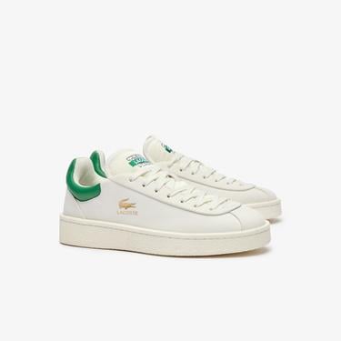  Lacoste Baseshot Premium Kadın Beyaz Sneaker