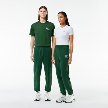  Unisex Relaxed Fit Yeşil Eşofman Altı