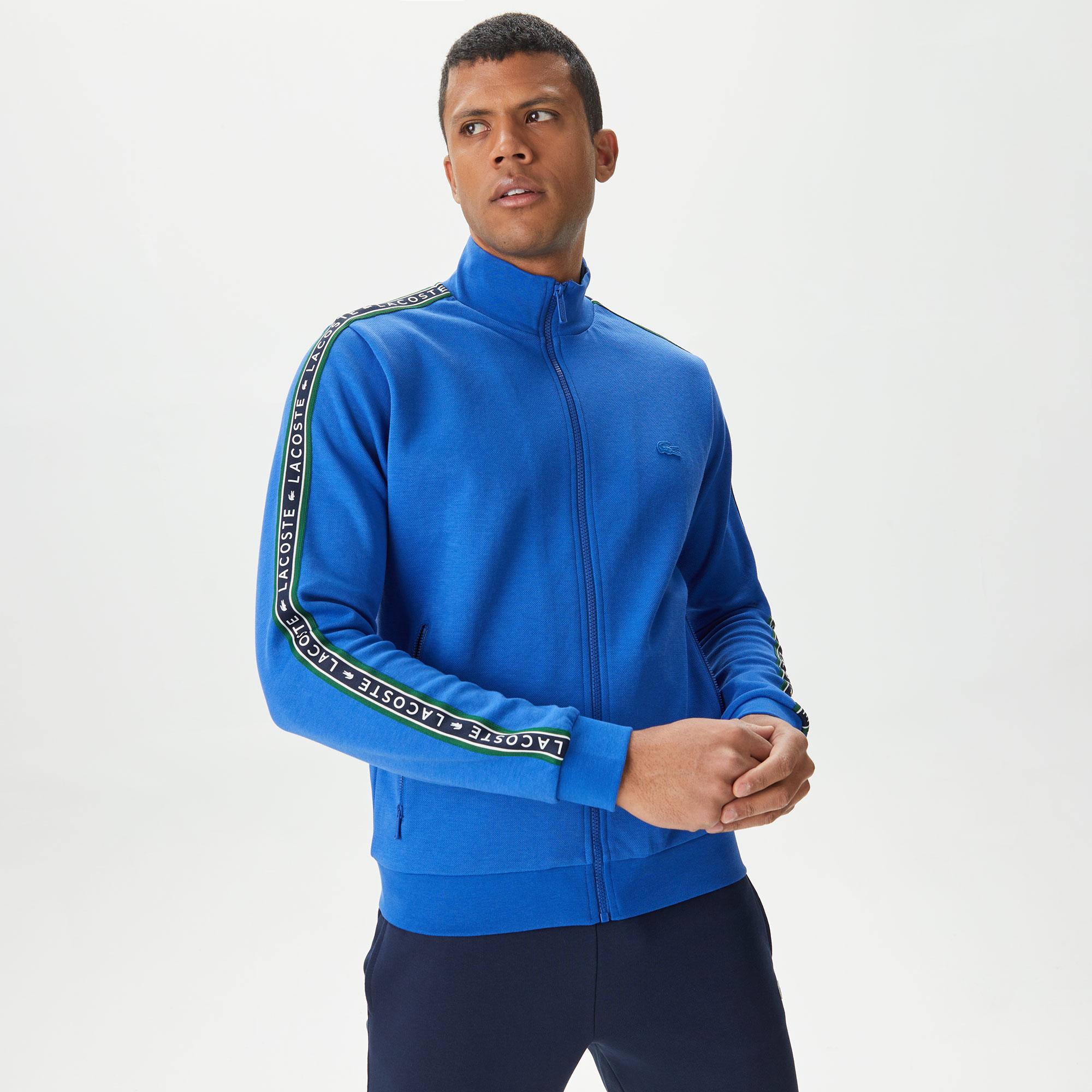 Erkek Regular Fit Baskılı Lacivert Sweatshirt