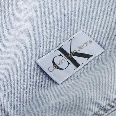 Calvin Klein Erkek Mavi Denim Gömlek