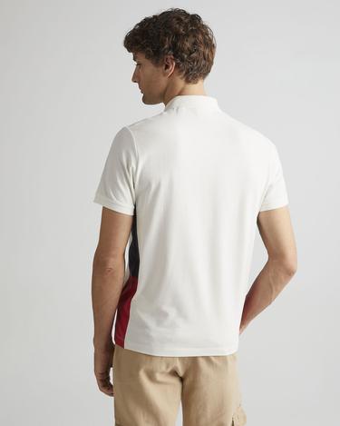  GANT Erkek Krem Regular Fit Renk Bloklu Polo