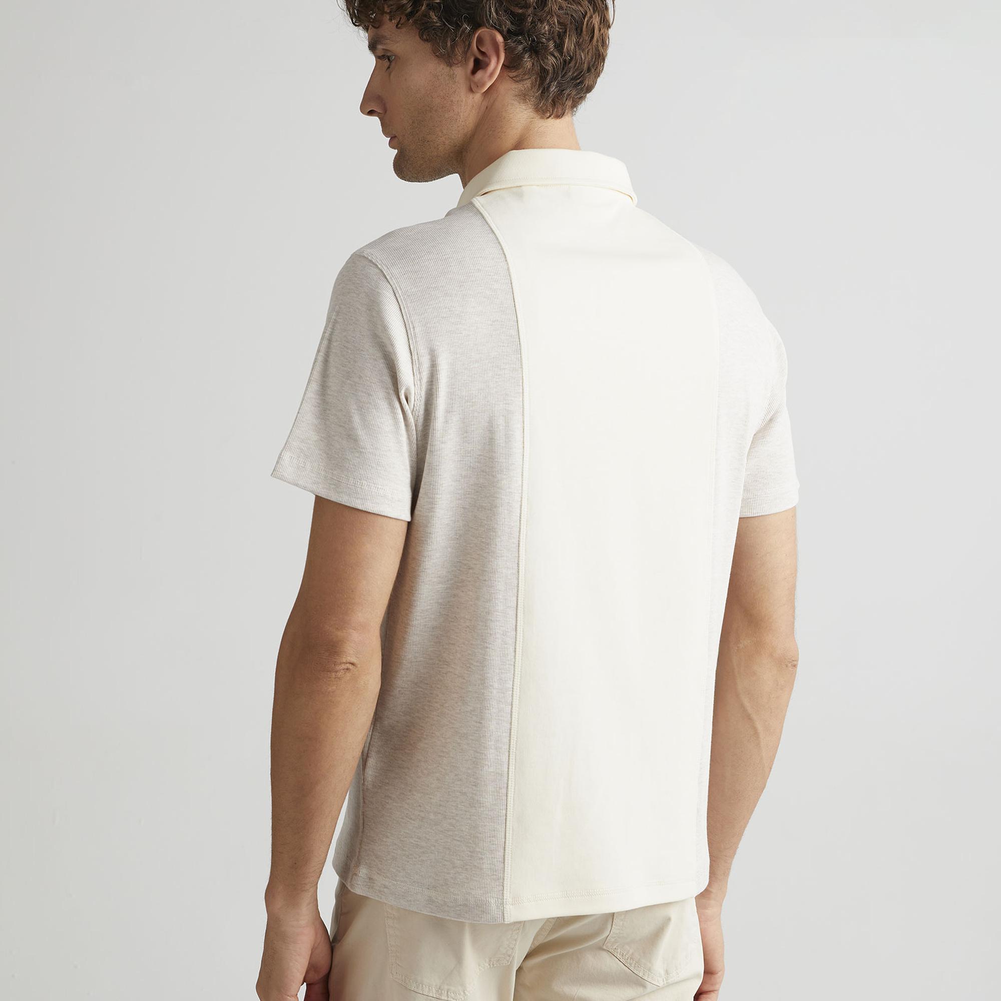 GANT Erkek Krem Regular Fit Polo