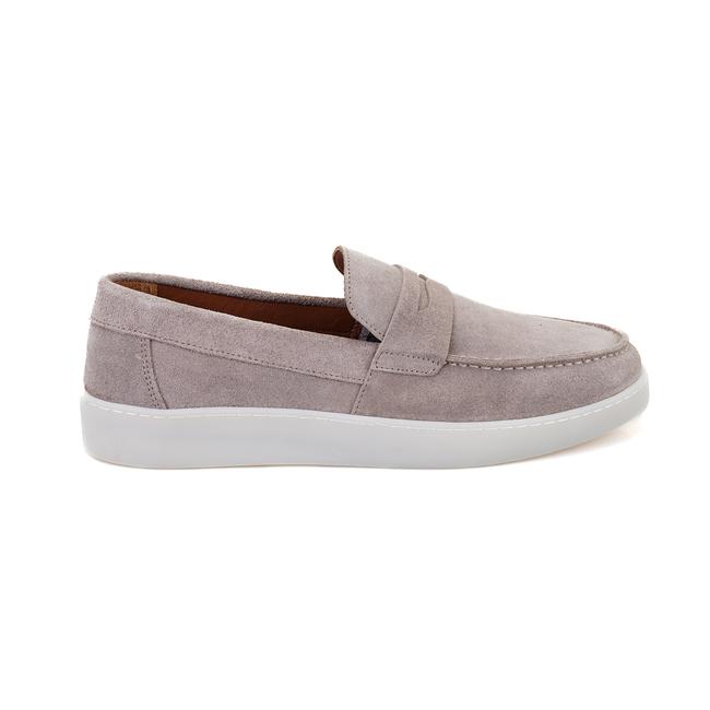  Renfred Gri Erkek Süet Deri Günlük Ayakkabı