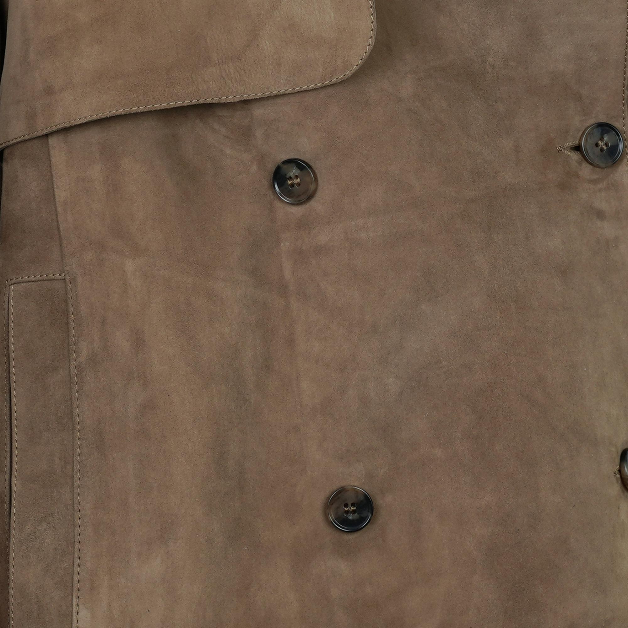 Abree Yeşil Kadın Süet Deri Ceket