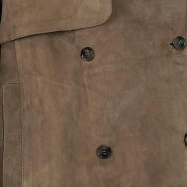  Abree Yeşil Kadın Süet Deri Ceket