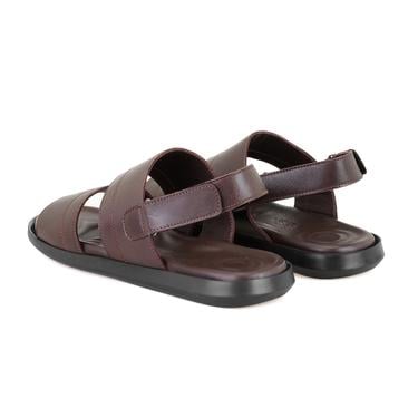  Jack Kahve Erkek Deri Sandalet