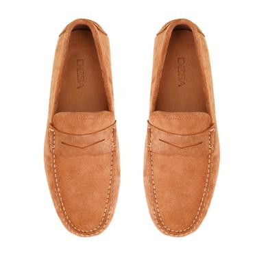  Barnat Taba Erkek Süet Deri Loafer