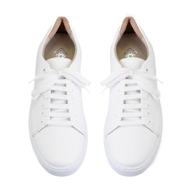  Kadın Beyaz Deri Spor Ayakkabı