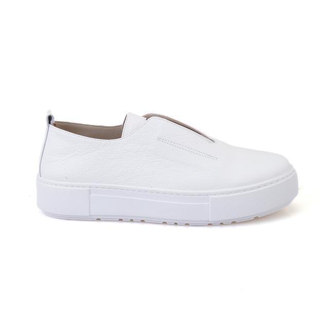  Kadın Beyaz Deri Spor Ayakkabı