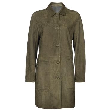  Simonetta Kadın Çift Taraflı Deri Pardösü