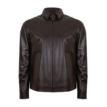  Thomas Kahve Erkek Deri Mont