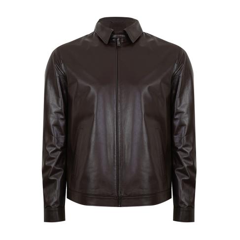  Thomas Kahve Erkek Deri Mont