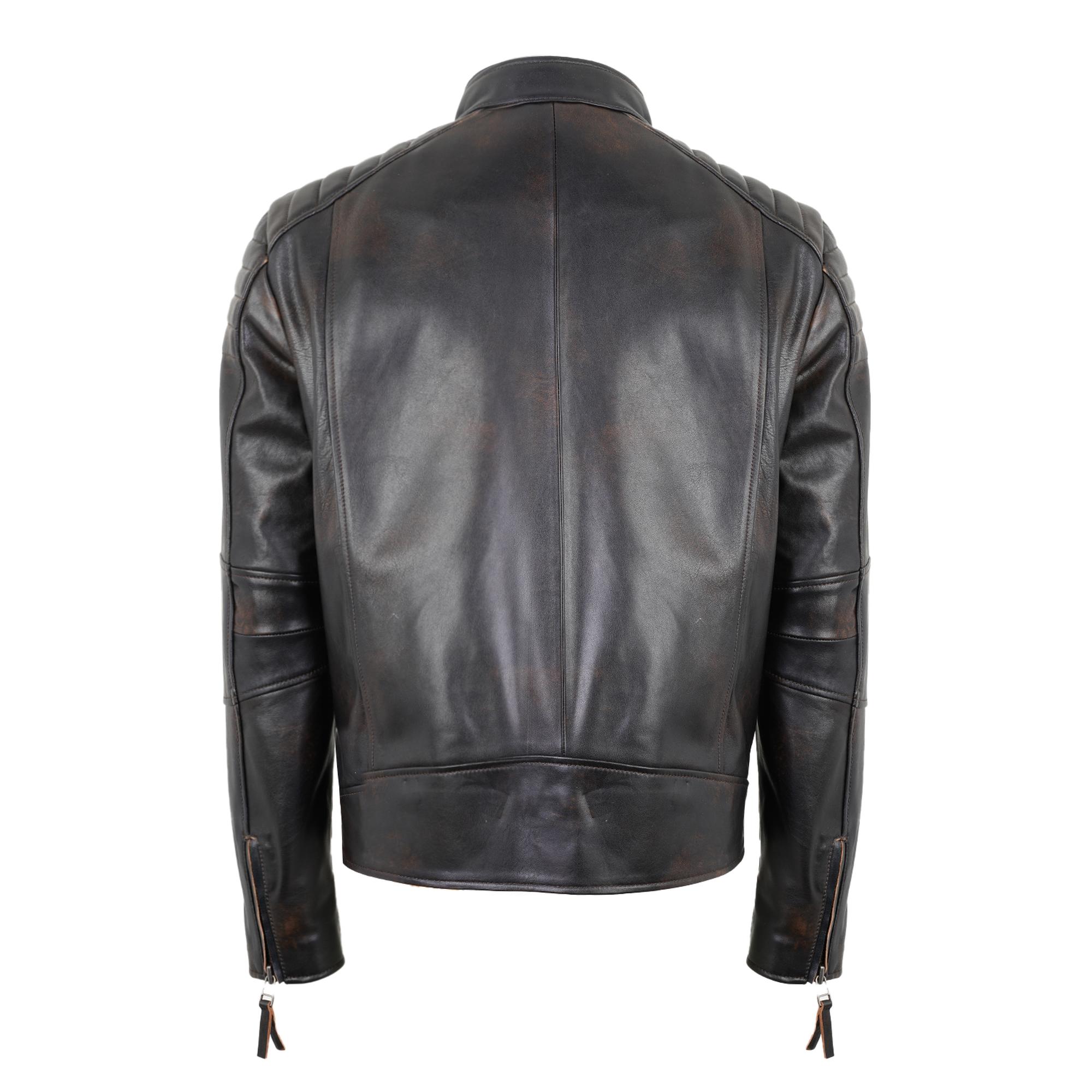 Nancy Vintage Erkek Deri Mont