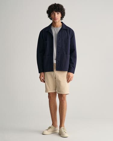  GANT Erkek Krem Regular Fit Şort