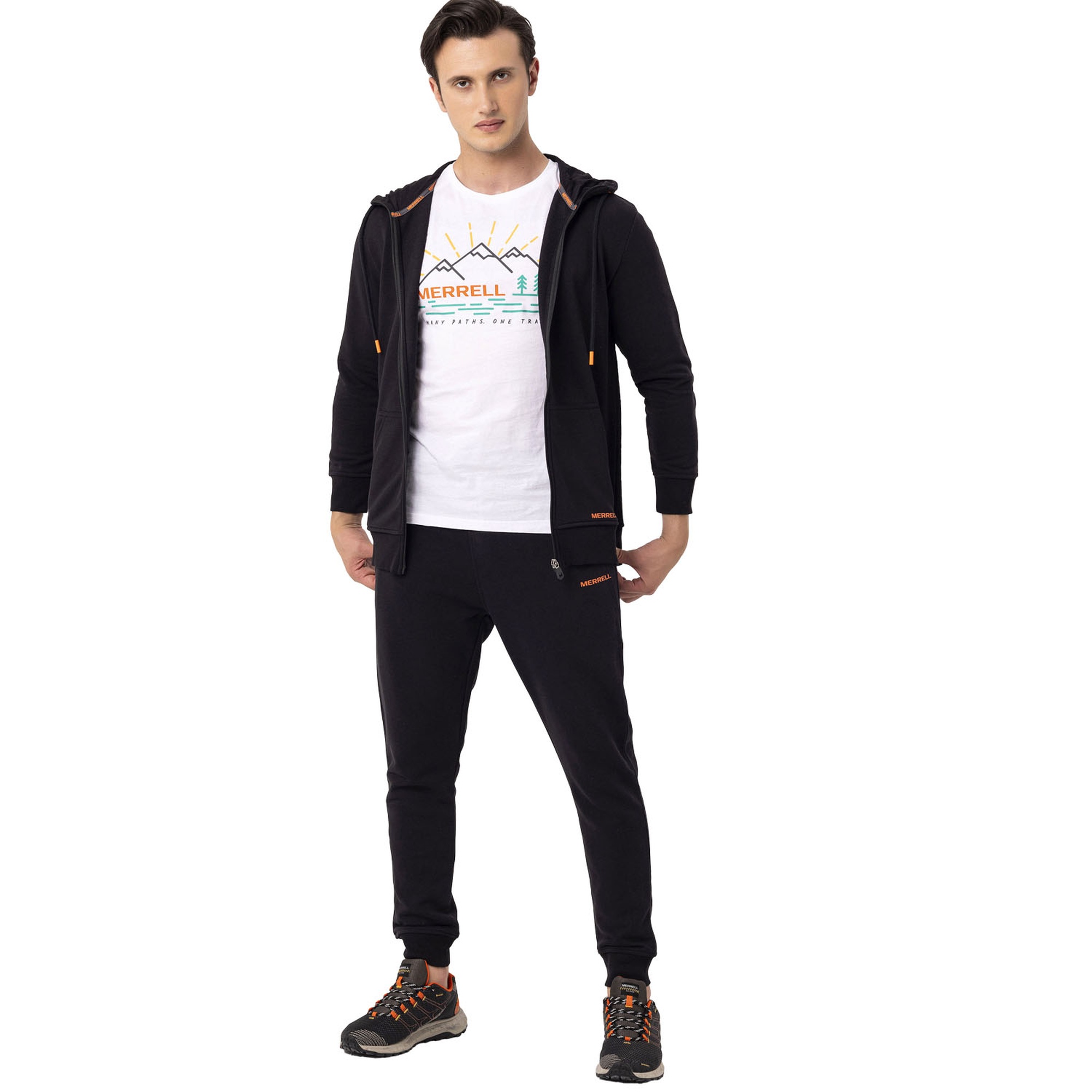 Merrell Scole Erkek Siyah Sweatshirt