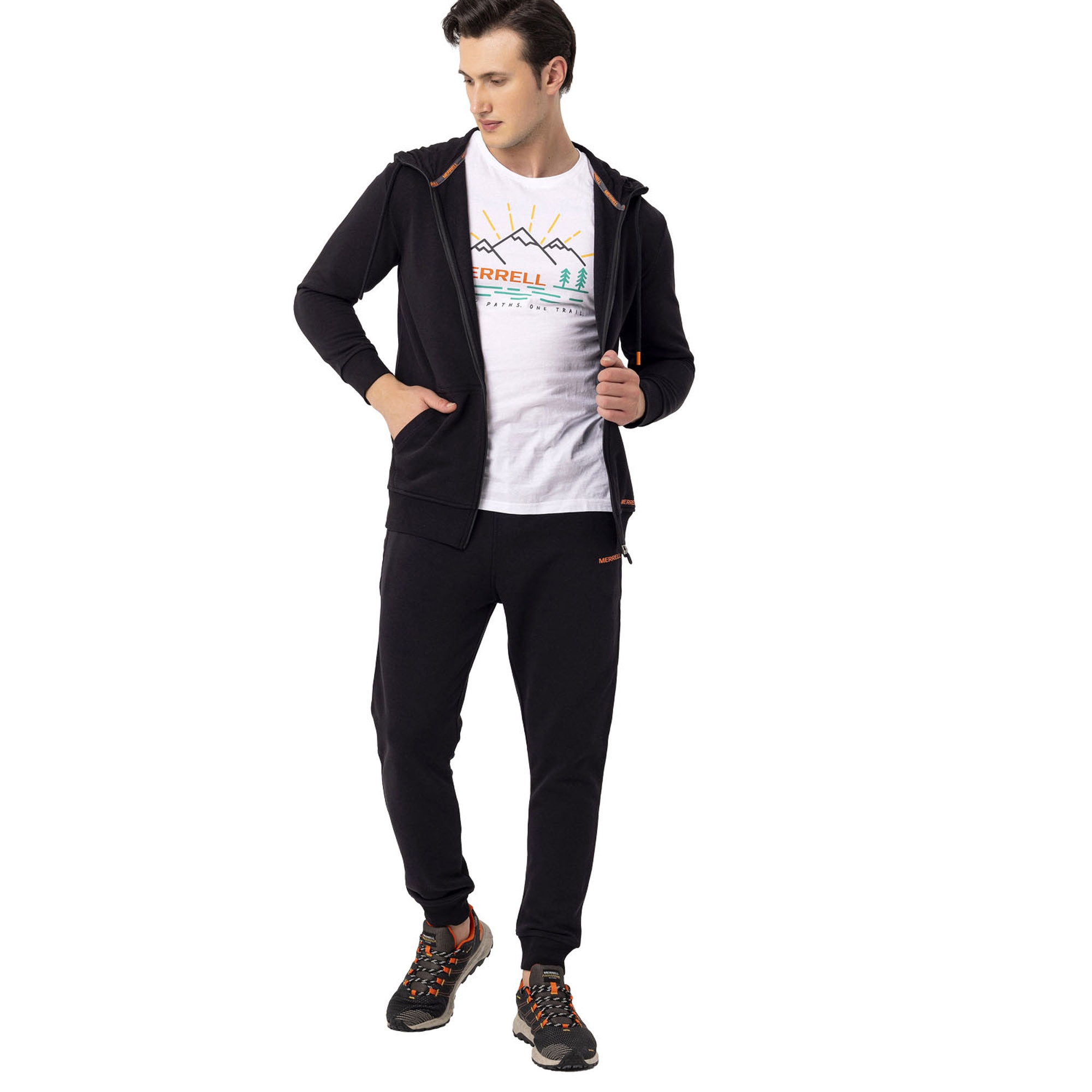 Merrell Scole Erkek Siyah Sweatshirt