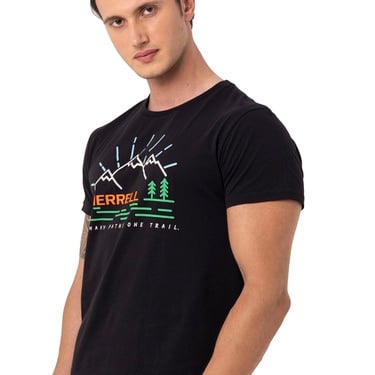  Merrell Tobi Erkek Siyah Tişört