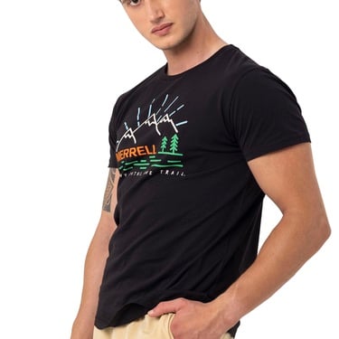  Merrell Tobi Erkek Siyah Tişört