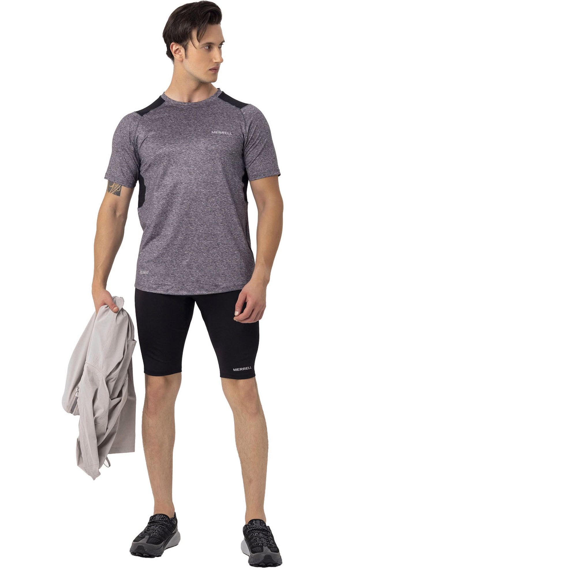 Merrell Lite Erkek Siyah Koşu Taytı