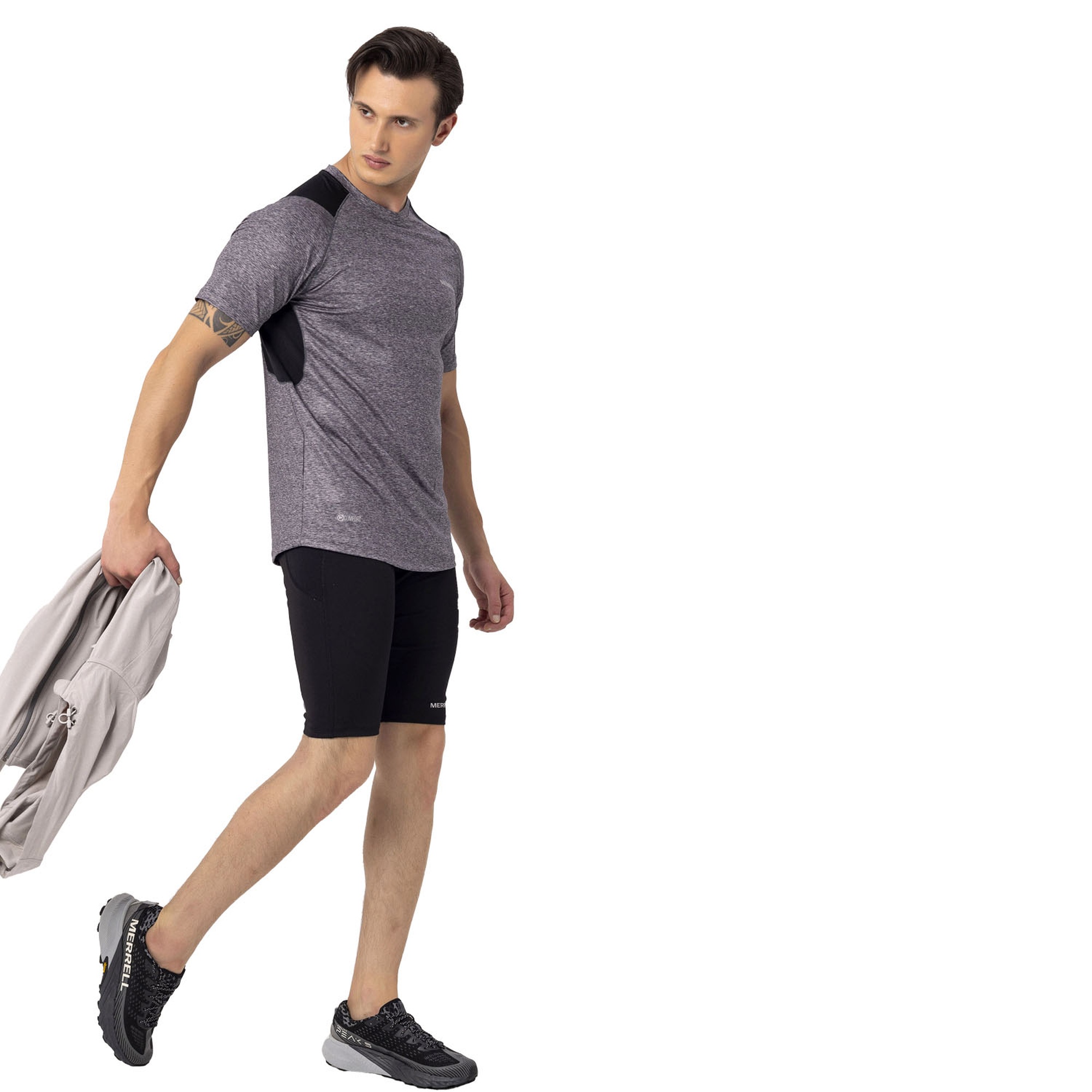 Merrell Lite Erkek Siyah Koşu Taytı