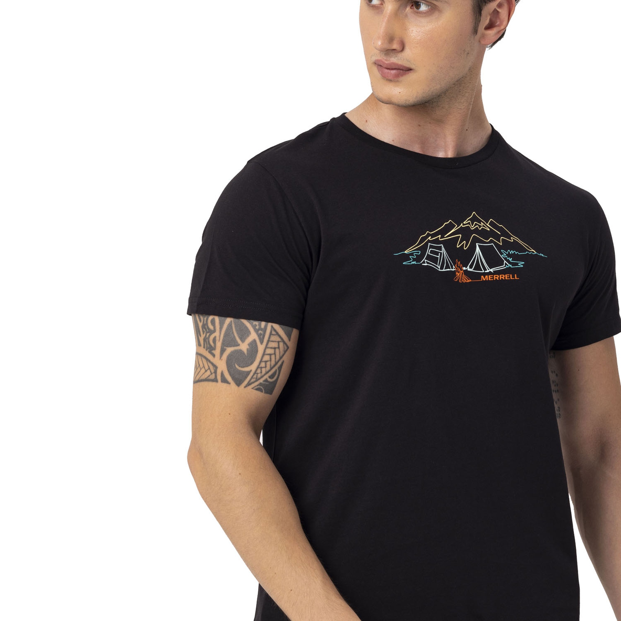 Merrell Tamp Erkek Siyah Tişört