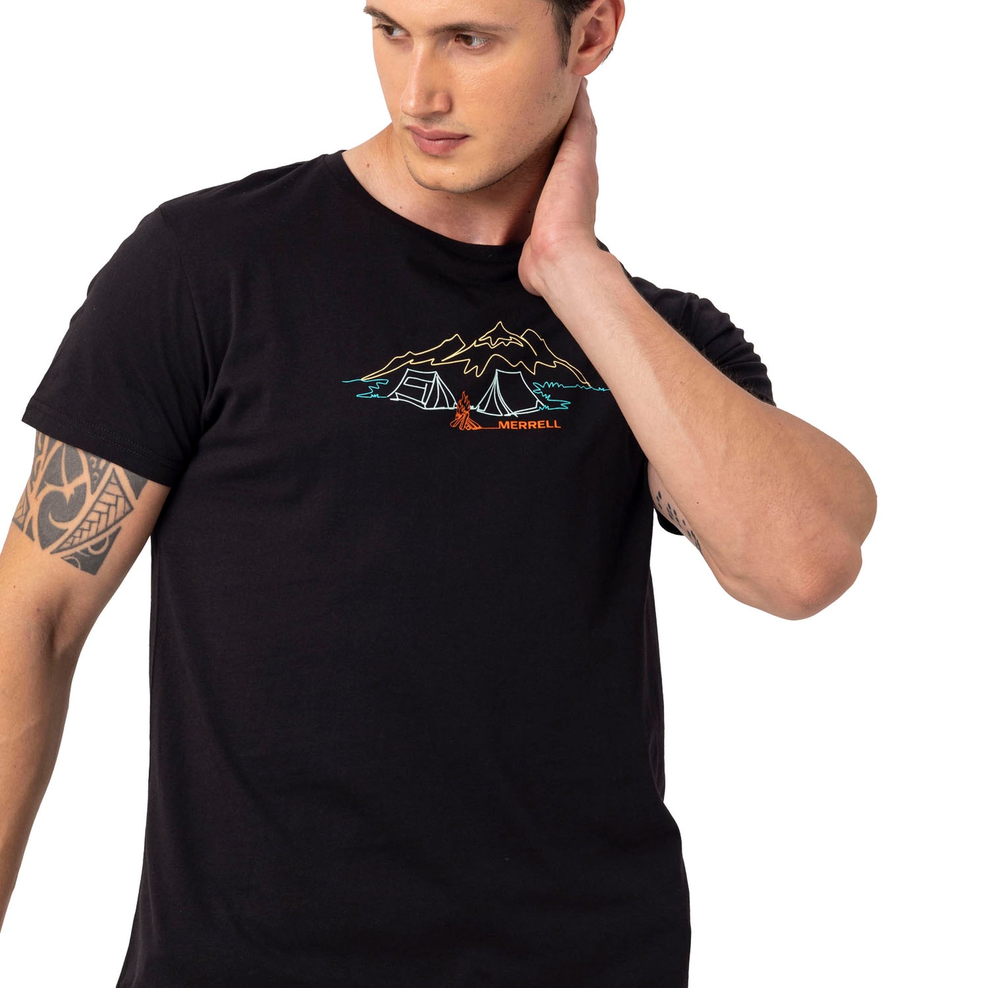Merrell Tamp Erkek Siyah Tişört