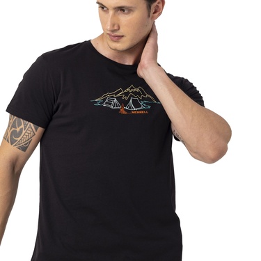  Merrell Tamp Erkek Siyah Tişört