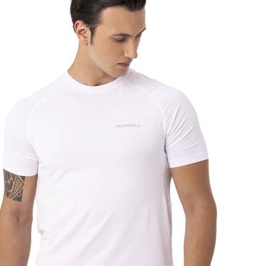  Merrell Till Erkek Beyaz Koşu Tişört