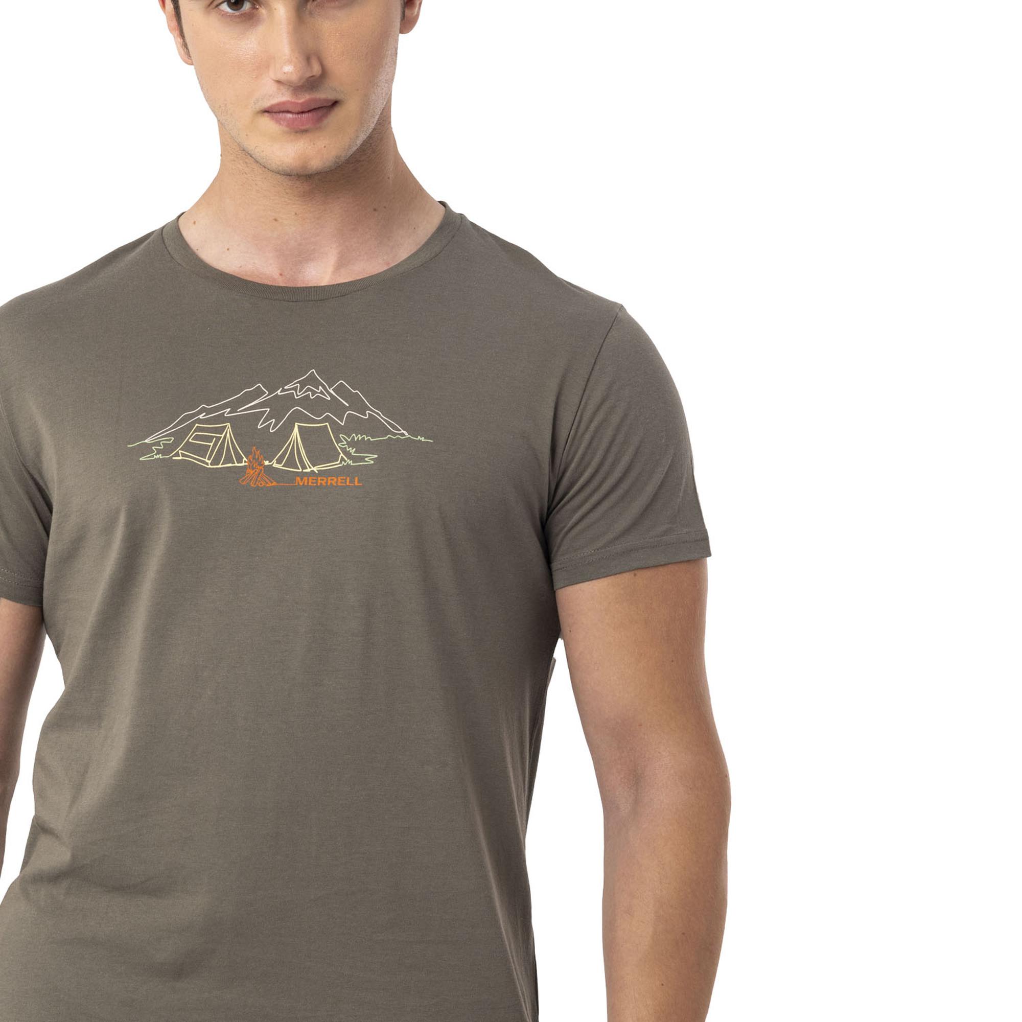 Merrell Tamp Erkek Yeşil Tişört