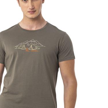  Merrell Tamp Erkek Yeşil Tişört