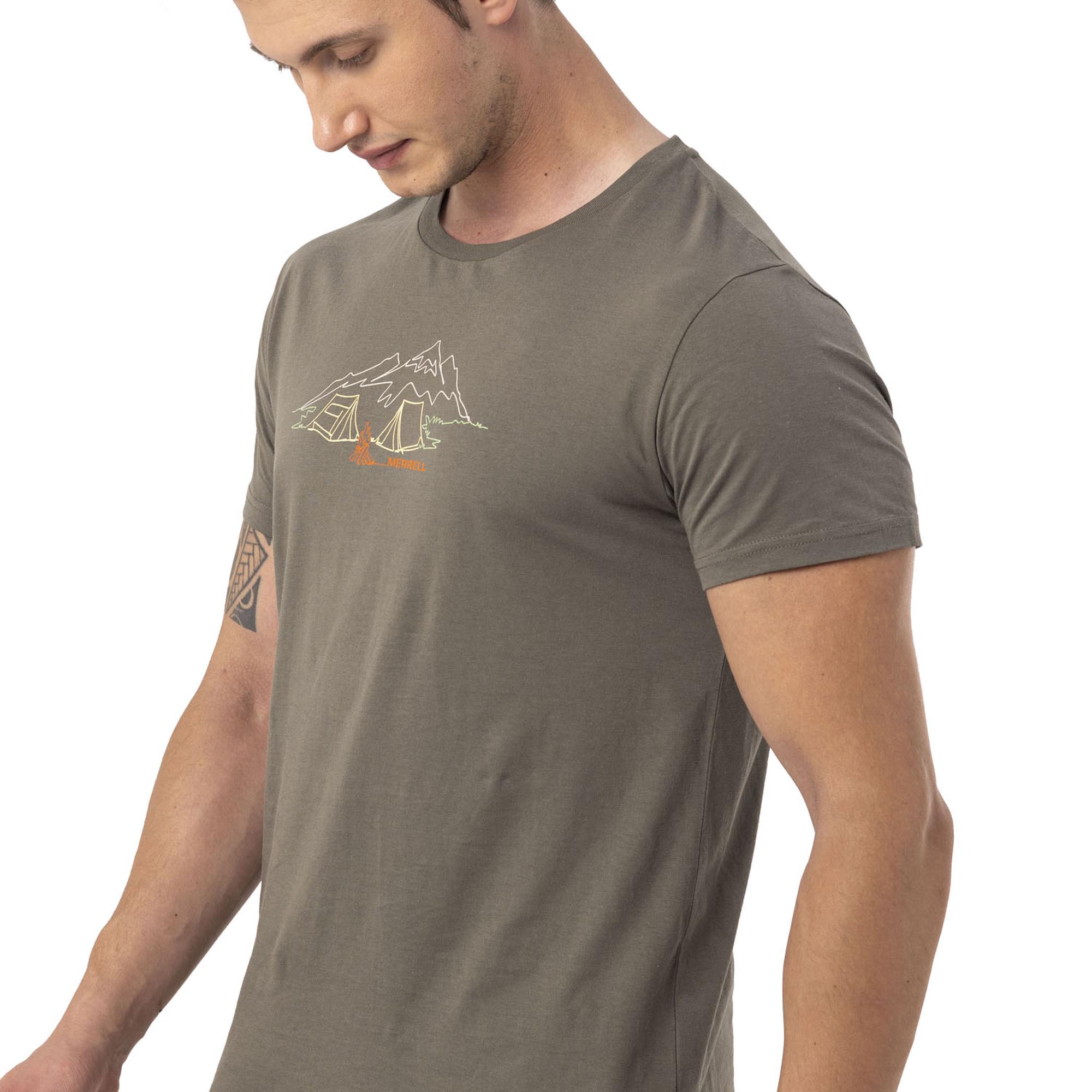 Merrell Tamp Erkek Yeşil Tişört