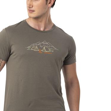  Merrell Tamp Erkek Yeşil Tişört