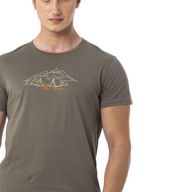  Merrell Tamp Erkek Yeşil Tişört