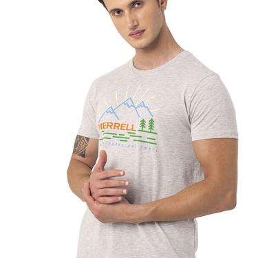  Merrell Tobi Erkek Gri Tişört