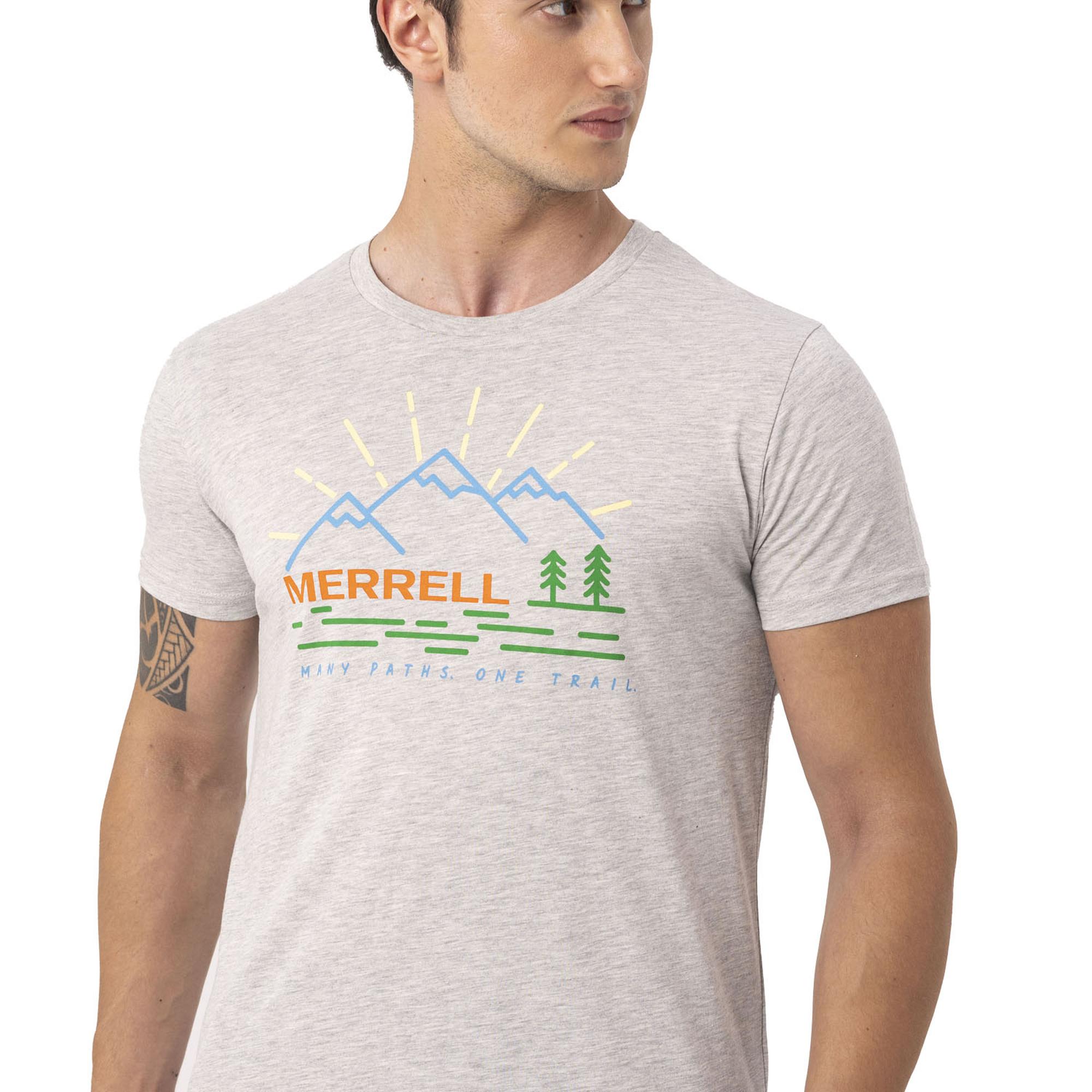 Merrell Tobi Erkek Gri Tişört