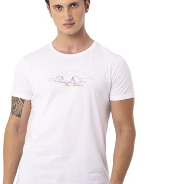  Merrell Tamp Erkek Beyaz Tişört