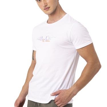  Merrell Tamp Erkek Beyaz Tişört